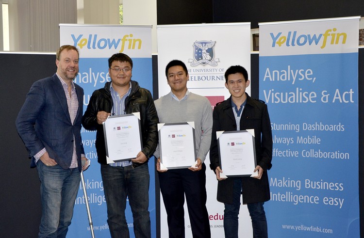 Inaugural Yellowfin – La Trobe Business Analytics Challenge Award Presented At 2016 Symposium